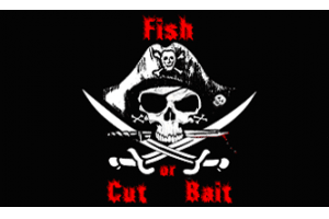 Fish or Cut Bait Pirate Flag