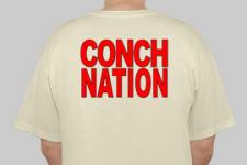 Conch Nation (Rear) T-shirts