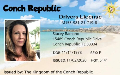 Conch Republic Drivers Licenses and Passports