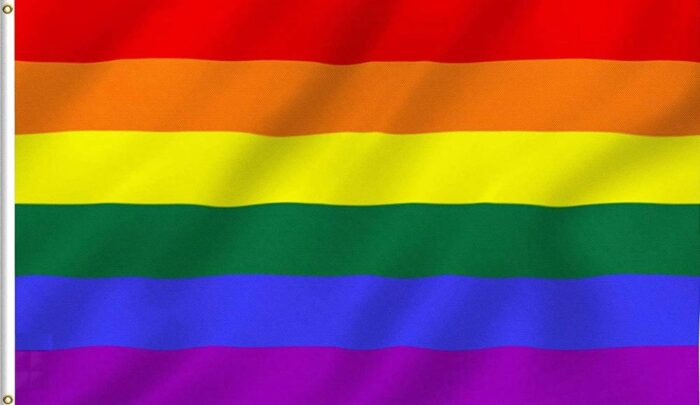 Conch Gay Pride Flag